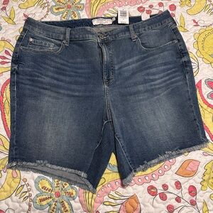 NWT! Torrid Bermuda Jean Shorts